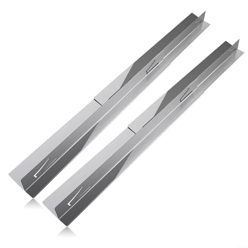 ZMdooreasy Paquete de 2 cubiertas para huecos de estufa de cocina, acero inoxidable, resistente al calor, para eliminar los desechos de alimentos