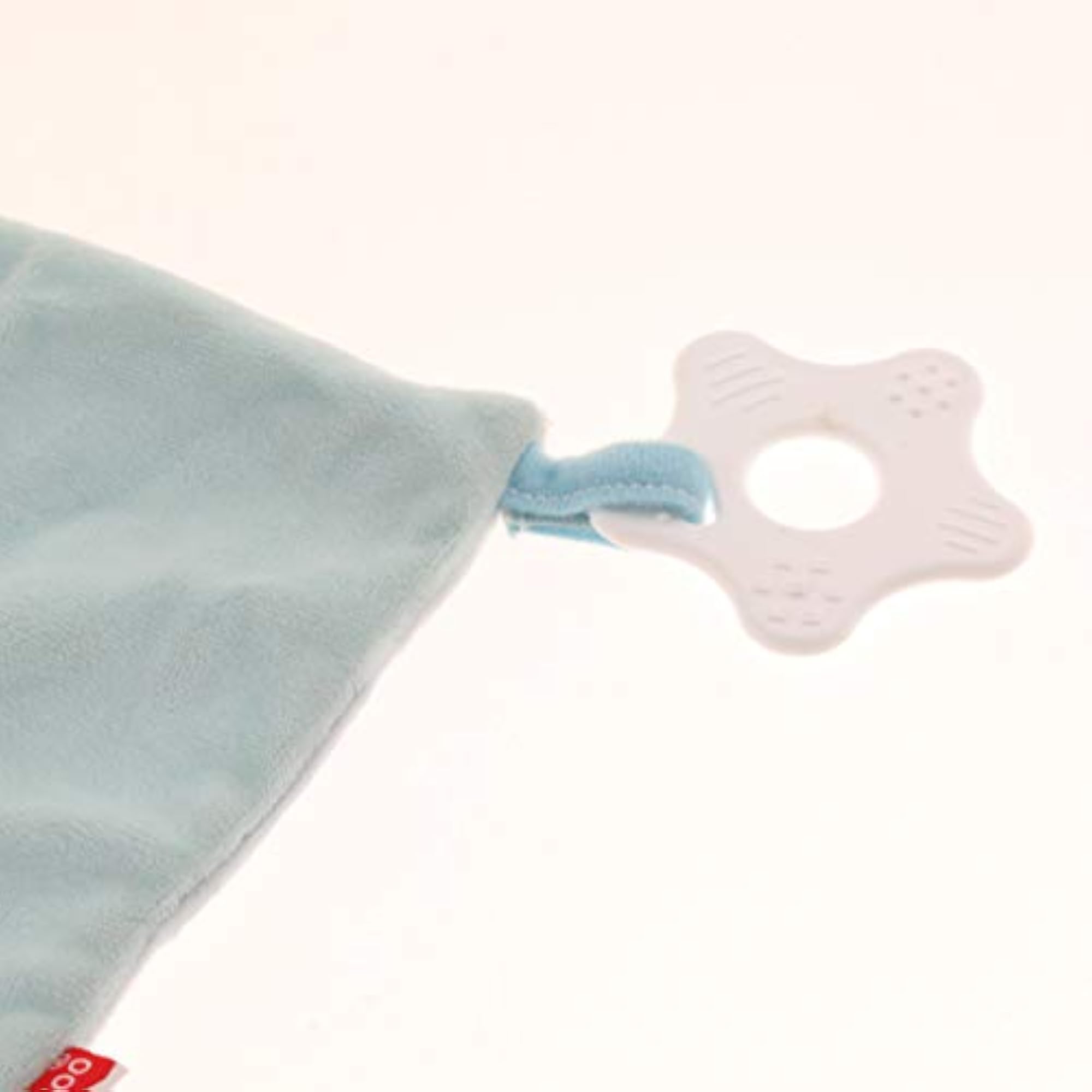 Plush Blanket Teething Security Tag Baby Safety Blanket