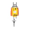 Electric Winch, 110V Portable Electric Winch with 500lbs Wire Remote Control, 1300W Powerful Electric Hoist Winch with Copper Core Motor, Electric Hoist with 2 Buttons for Agriculture, Factories Use