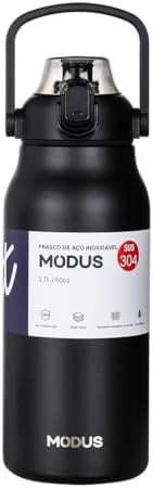 MODUS Garrafa Térmica De Grande Capacidade Em Aço Inoxidável Com ...