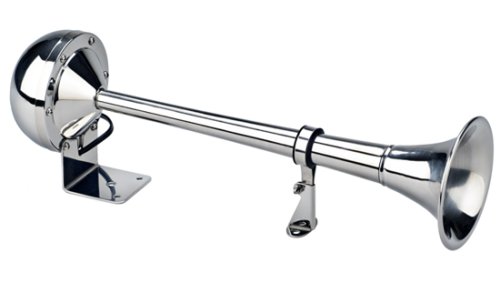 Wolo High Tone Single Trumpet Horn, Electric