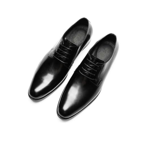 Mens Dress Shoes Fashion Pointed-Toe Lace Up Wedding Shoes Classic Business Work Formal Oxfords Shoes for Men4