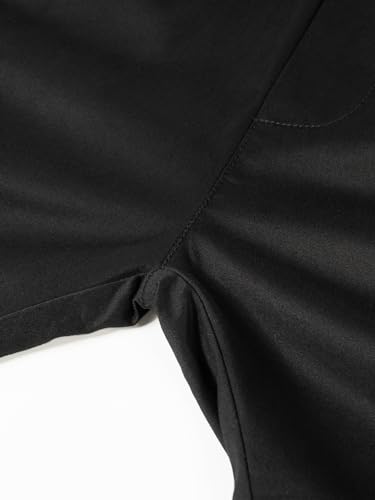 Pantalones cortos cargo de algodón para niños de 2 a 14 años color negro YoungSoul 6