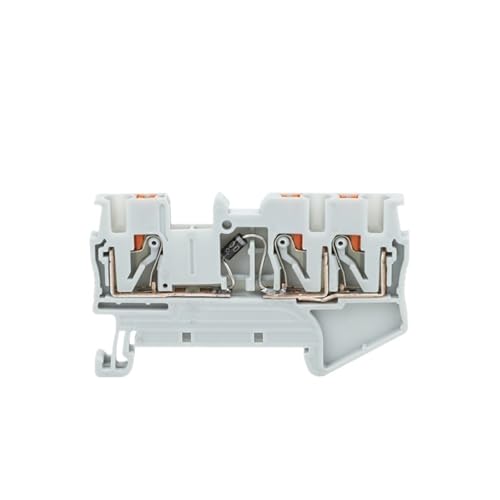 Bloque de terminales diodo PT2.5-TW con conector de cableado para carril Din de 2,5mm