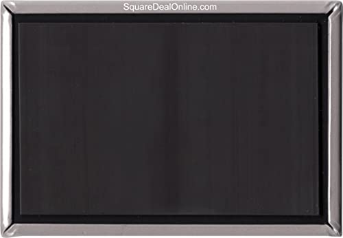 Imán decorativo rectangular 3.5 x 2.5 pulgadas miniatura 2
