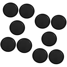 Stable Ice Hockey Pucks Hockey Table Supplies Plastic Black Hockey Games Supplies Desktop Ice Hockey