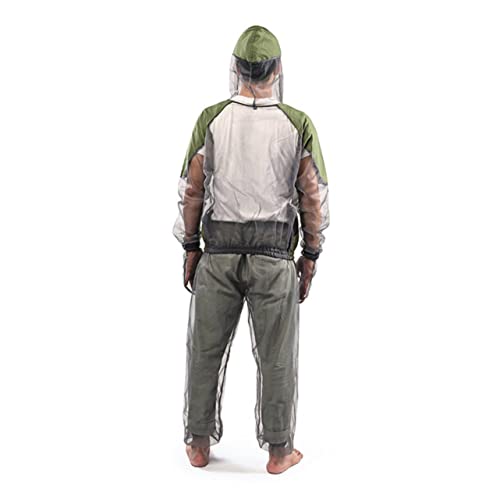 FONDOTIN ternos com capuz de malha roupa de mosquito calças para mulheres mosquiteiro Rede mosquitei