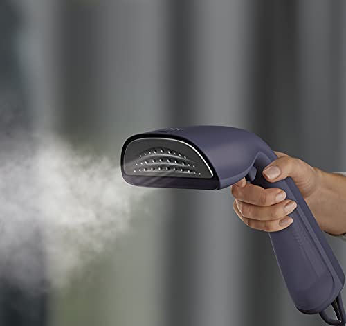Plancha de vapor vertical para ropa delicada con depósito extraíble de 100 ml y cable largo 4