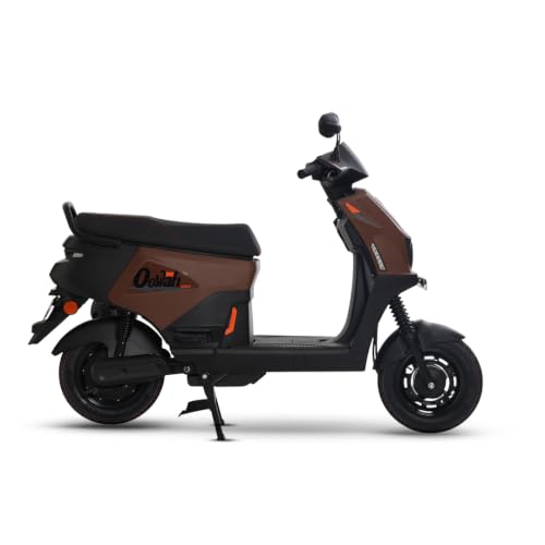 Image of OOWAH MAX Electric Scooter | 145 km ARAI range | 5 hr Fast Charging Safe LFP Battery with 5-Year / 75,000 km Warranty Color : Mocha Brown (Ex Showroom)