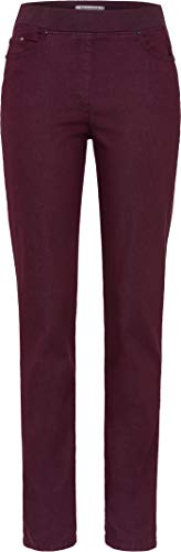 Preisvergleich Produktbild Raphaela by Brax Damen Pamina Slim Jeans,Rot (Dark Purple), 36