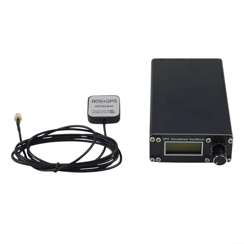 Linnkyfloa GPSDO 10MHz Signal Generator - GPS Disciplined Oscillator Module with High accuracy OCXO Clock, GPS Synchronized Frequency Standard, 10MHz Reference Clock