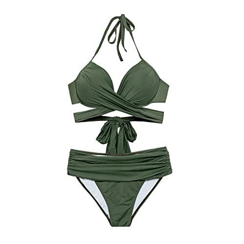 Bikini Sanya trois pièces avec taille exposée et design trois points slim