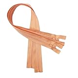 Photo Gallery kgs cerniere divisibili, chiusura lampo da 5 mm, in plastica per giacche, 2 pezzi per confezione (pesca, 80 cm) Photo Gallery kgs cerniere divisibili, chiusura lampo da 5 mm, in plastica per giacche, 2 pezzi per confezione (pesca, 80 cm)