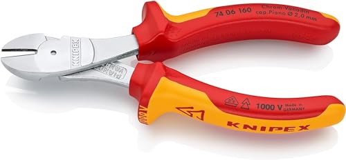 KNIPEX Kraft-Seitenschneider, 160 mm, 74 06 160 – Ansicht 2