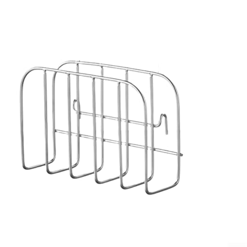 Organiseur mural de cuisine en acier inoxydable pour baguettes, couverts et planches à découper avec rangement suspendu (Argent2)