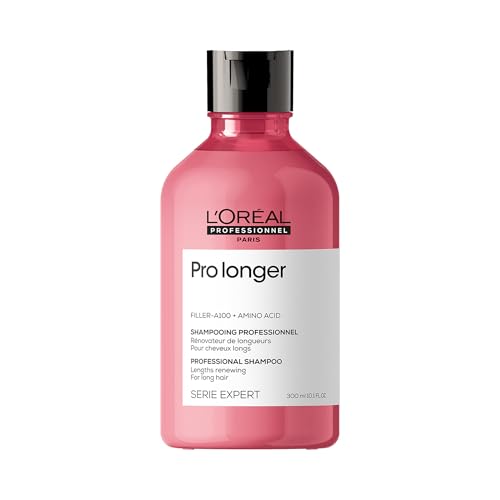 L'Oreal Professionnel, Champú reparador Para pelo largo con puntas finas, Pro Longer, SERIE EXPERT, 300ml.