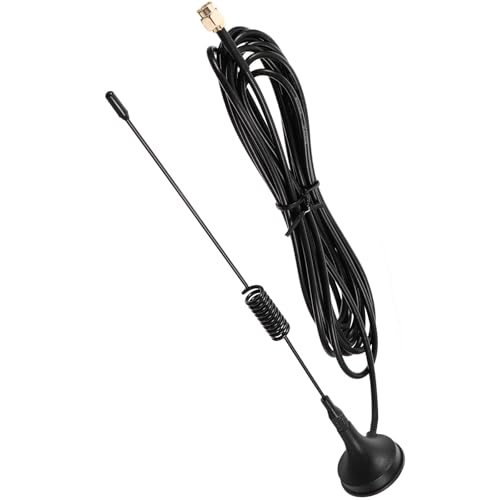 LOLIPPYY Antena Magnética de Alta Ganancia gsm 2g 3g 4g Base Resistente y Soporte Profesional para Módulos de Redes y Radio Móvil Antena Compacta para Interiores y Exteriores