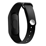 Relógio esportivo unissex led digital prova d’água preto pulseira de s