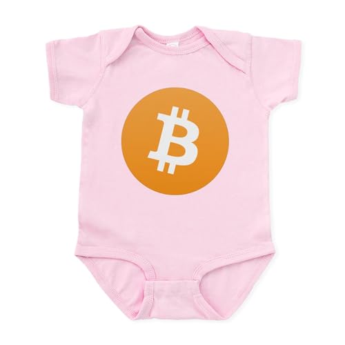 CafePress Bitcoin Logo Body Suit Cute Infant Bodysuit Baby Romper