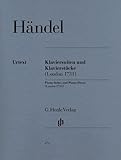  Klaviersuiten und Klavierstücke (London 1733); Klavier 2 ms: Instrumentation: Piano solo (G. Henle Urtext-Ausgabe)