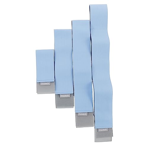 CIYODO 4 Pcs Strap Car Trunk Fixing Accessory Car Tie Down Straps Car Extinguisher Holder Trailer Straps Auto Fixing Belt Car Trunk Fixed Belt Car Fixing Band Blue Polyester Blend