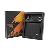 SET REGALO COMPLETO: Il cofanetto NO LIMITS è la soluzione ideale per chi cerca un regalo di classe e già pronto. Include un portafoglio bifold dal design intramontabile e un portachiavi coordinato, il tutto racchiuso in un'elegante scatola regalo con grafica moderna e sportiva.