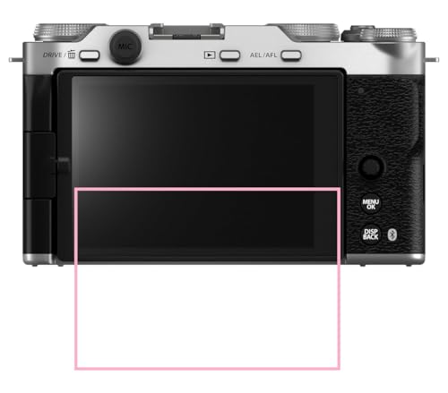 Image of M.G.R.J Tempered Glass Screen Protector for Fujifilm X-M5 / XM5 Mirrorless Camera (Transparent)