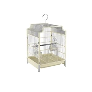 LICONG-2020 Metall Vogelkäfig einstufiger Ausstellungskäfig