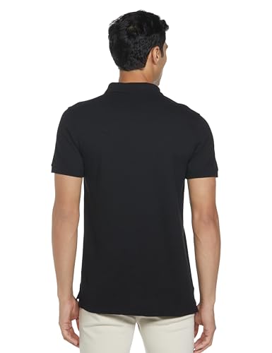 Image of Amazon Brand - Symbol Men's Cotton Rich Solid Polo Tshirt | Collar Tshirts | Half Sleeves | Plain-Regular Fit (Available in Plus Sizes and Combo Pack of 2)