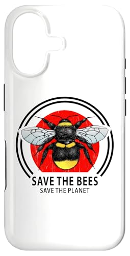 Save The Bees Save The Planet �o���u���r�[�f�U�C�� �X�}�z�P�[�X iPhone 17 �p