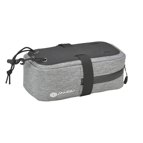Bolsa de herramientas para bicicletas detrás del asiento, bolsa impermeable para sillín de bicicleta de carretera, ligera, impermeable, bolsa trasera de ciclismo todoterreno para herramientas de