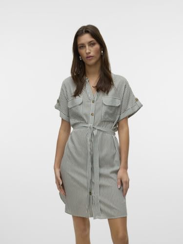 Robe courte fluide VERO MODA Vmbumpy à manches courtes pour femme - 3