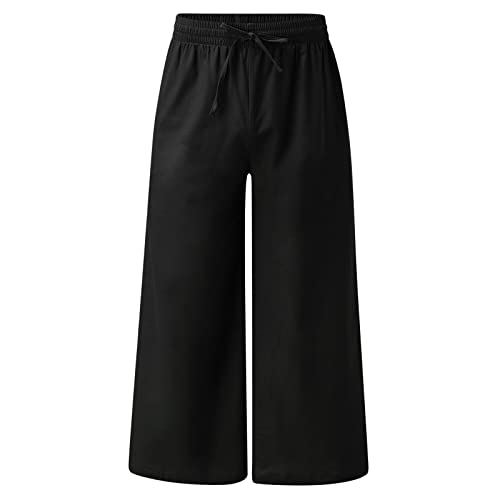 Men Spring Summer Trouser Pants Casual Loose Pant Solid Sports Full Length Fashion Pant with Pocket Track Pants Mens Pants4