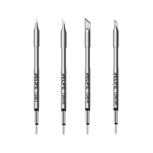 Image of RELIFE RL-T245 Tips Universal C245 Soldering Iron Tip Compatible For Xsoldering T245 Soldering Station GVM T245 Hand