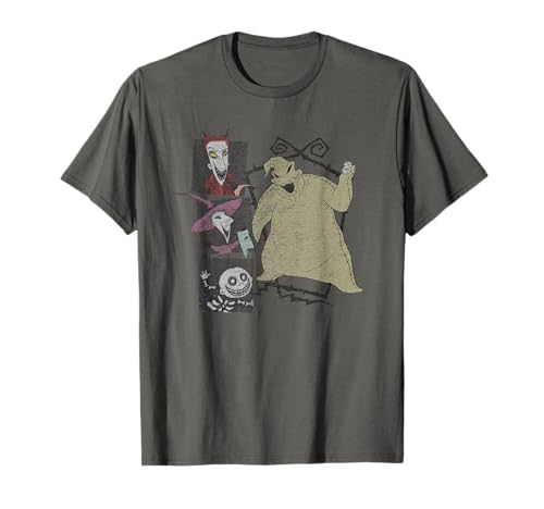 T-shirt Oogie Boogie garçon Nightmare Before Christmas vêtement enfant noir
