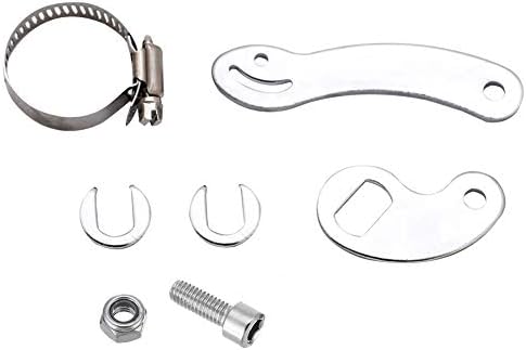 Steel Torque Arm, 7Pcs Electric Bicycle Torque Arm, Bicycle Dropout Amplifier, for Front Rear E-bike Motor Arm, Cycling Accessory