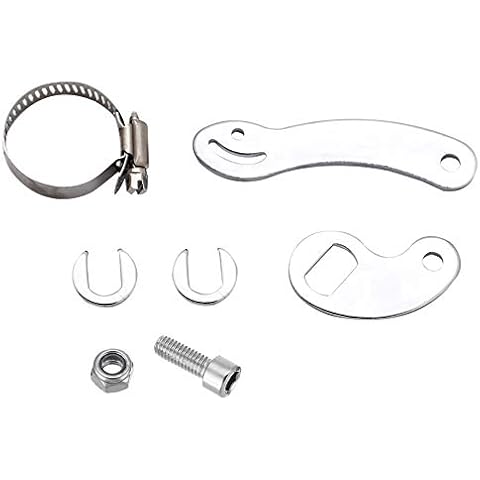 Steel Torque Arm, 7Pcs Electric Bicycle Torque Arm, Bicycle Dropout Amplifier, for Front Rear E-bike Motor Arm, Cycling Accessory Cover