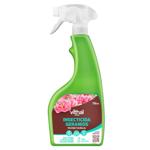 VITHAL Insecticida Geranios LU 750ml - Insecticida De Amplio Espectro Para Geranios, Aplicación Directa, Sin Necesidad De Preparación Ni Dosificación