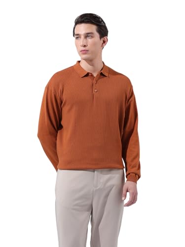 Polo manches longues grande taille homme confort tricot souple