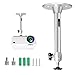 Produktbild YiePhiot Mini Beamer Projektor Halterung Wall Ceiling Mount Kompatibel mit QKK,DR.J Upgrade,DBPOWER,Anker,VANKYO,AAXA Technologies, PVO,Artlii,LoongSon,APEMAN und meisten (175mm, Silber)