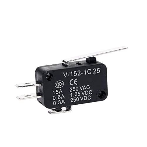 Micro-interrupteur de fin de course V-151 à contact argenté durable