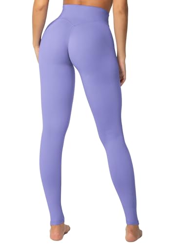 Image of Sunzel Sunzfly Invisible Butt Scrunch Workout Leggings for Women, Butt Lifting High Waisted Gym Yoga Pants with Tummy Control