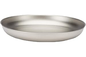 Snow Peak Titanium Trek Plate: Durable Ultralight Camping Essential