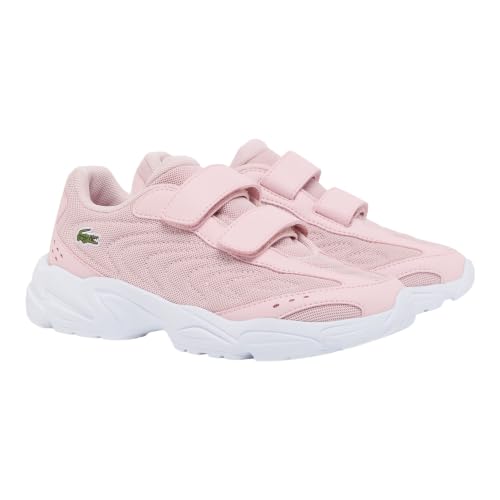 Lacoste Unisex Children's Storm 96 2K Lite Sneakers, Light Pink/White, 2.5