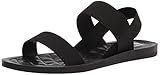 Tacón ligeramente bajo Steve Madden Rafa, Sandalias Planas Mujer, Black, 36 EU