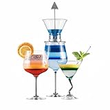 Suprême Cocktail – Appareil à Cocktail Transparent – Cocktails en Étages