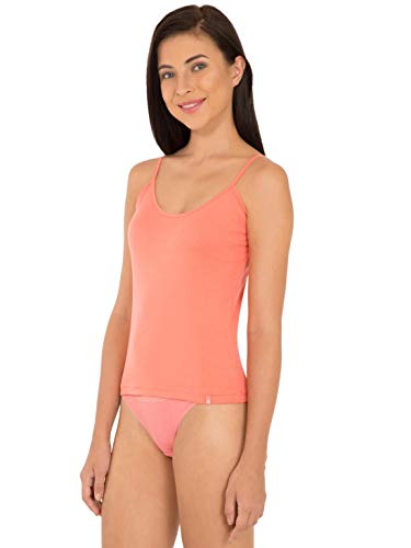 Image of Jockey Women's Cotton Regular Fit Spaghetti Top