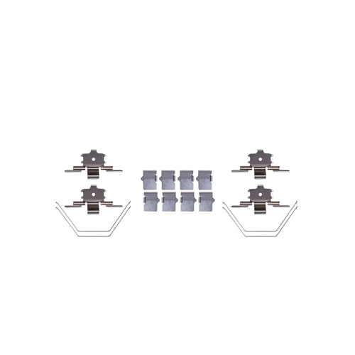 Image of Detroit Axle - Front Brake Pads for Ford Fusion Mazda 6 Lincoln MKZ Zephyr Mercury Milan, Ceramic Brake Pads with Hardware 2006 2007 2008 2009 2010 2011 2012 Replacement