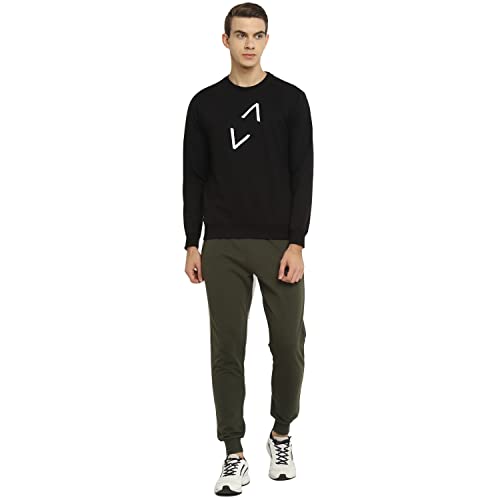 Image of YUUKI-Mens Poly PT RN Sweat-Black