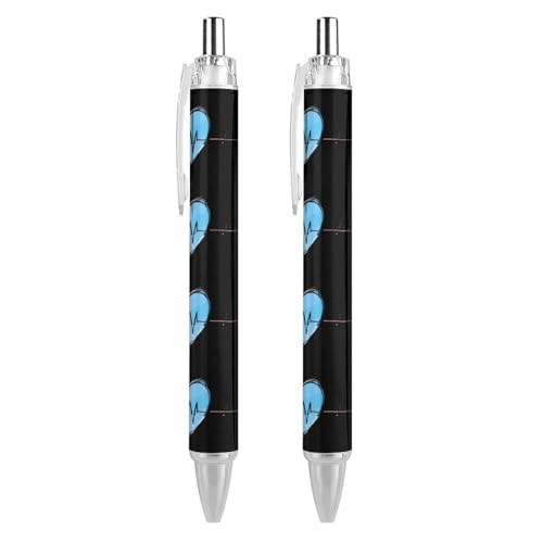 Bolígrafo retráctil trans de 0,5 mm con agarre suave para oficina, pack de 4 unidades